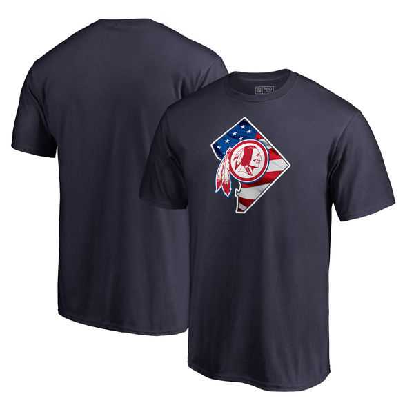 Washington Redskins Navy NFL Pro Line by Fanatics Branded Banner State T Shirt,We sell and wholesale Washington Redskins Navy NFL Pro Line by Fanatics Branded Banner State T Shirt on line form chian!