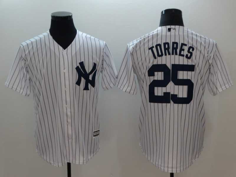 Yankees 25 Gleyber Torres White Cool Base Baseball Jerseys,We sell and wholesale Yankees 25 Gleyber Torres White Cool Base Baseball Jerseys on line form chian!