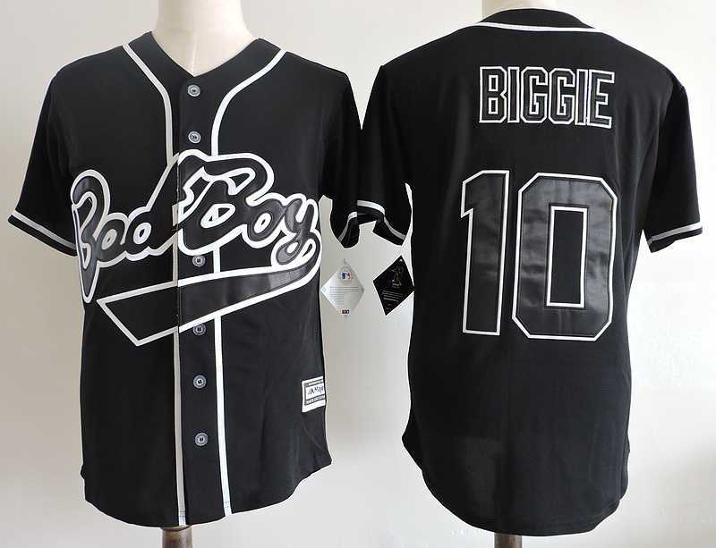 Bad Boy #10 Biggie Smalls Black Movie Cool Base Jersey Dzhi,We sell and wholesale Bad Boy #10 Biggie Smalls Black Movie Cool Base Jersey Dzhi on line form chian!