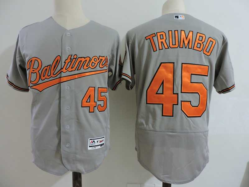 Baltimore Orioles #45 Mark Trumbo Gray Flexbase Jersey Dzhi,We sell and wholesale Baltimore Orioles #45 Mark Trumbo Gray Flexbase Jersey Dzhi on line form chian!