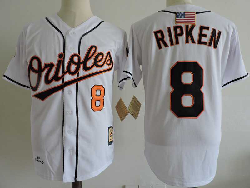 Baltimore Orioles #8 Cal Ripken White Mitchell And Ness Throwback Stitched Jersey Dzhi,We sell and wholesale Baltimore Orioles #8 Cal Ripken White Mitchell And Ness Throwback Stitched Jersey Dzhi on line form chian!