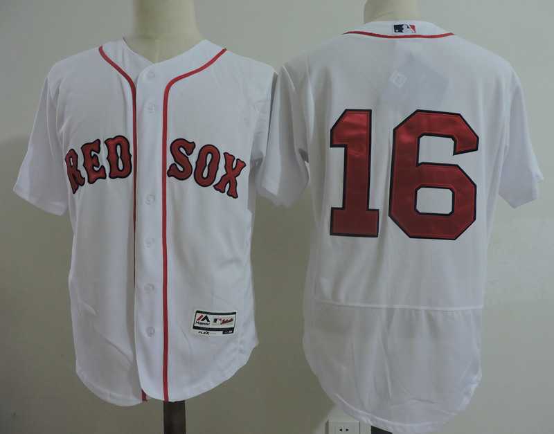 Boston Red Sox #16 Benintendi (No Name) White Flexbase Collection Stitched MLB Jersey Dzhi,We sell and wholesale Boston Red Sox #16 Benintendi (No Name) White Flexbase Collection Stitched MLB Jersey Dzhi on line form chian!