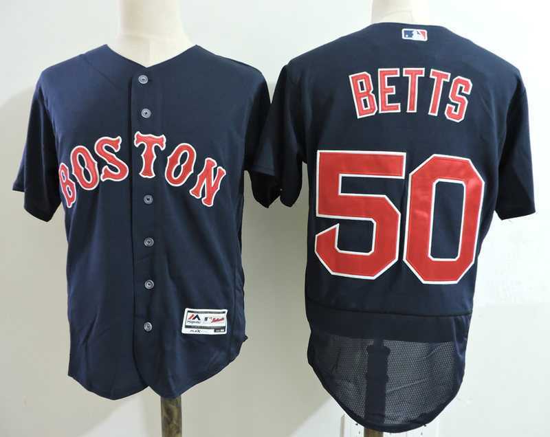 Boston Red Sox #50 Mookie Betts Navy Blue Flexbase Stitched Jersey Dzhi,We sell and wholesale Boston Red Sox #50 Mookie Betts Navy Blue Flexbase Stitched Jersey Dzhi on line form chian!