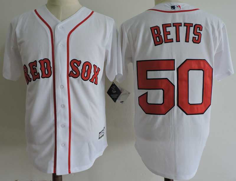 Boston Red Sox #50 Mookie Betts White New Cool Base Stitched Jerseys (2) Dzhi,We sell and wholesale Boston Red Sox #50 Mookie Betts White New Cool Base Stitched Jerseys (2) Dzhi on line form chian!