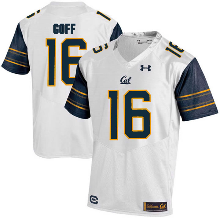 California Golden Bears 16 Jared Goff White College Football Jersey DingZhi,We sell and wholesale California Golden Bears 16 Jared Goff White College Football Jersey DingZhi on line form chian!