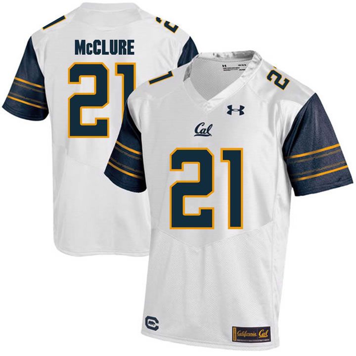 California Golden Bears 21 Stefan McClure White College Football Jersey DingZhi,We sell and wholesale California Golden Bears 21 Stefan McClure White College Football Jersey DingZhi on line form chian!