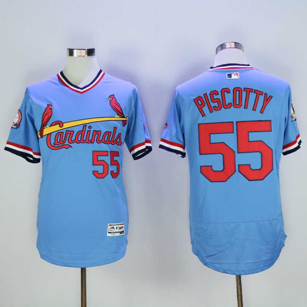 Cardinals 55 Stephen Piscotty Light Blue Cooperstown Flexbase Baseball Jerseys,We sell and wholesale Cardinals 55 Stephen Piscotty Light Blue Cooperstown Flexbase Baseball Jerseys on line form chian!