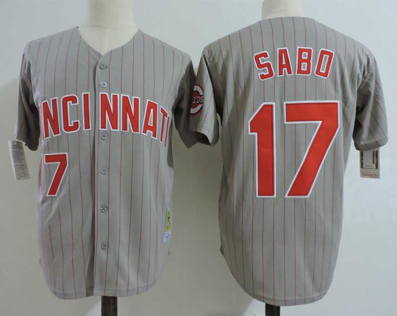 Cincinnati Reds #17 Chris Sabo Gray Cooperstown Collection Jersey Dzhi,We sell and wholesale Cincinnati Reds #17 Chris Sabo Gray Cooperstown Collection Jersey Dzhi on line form chian!