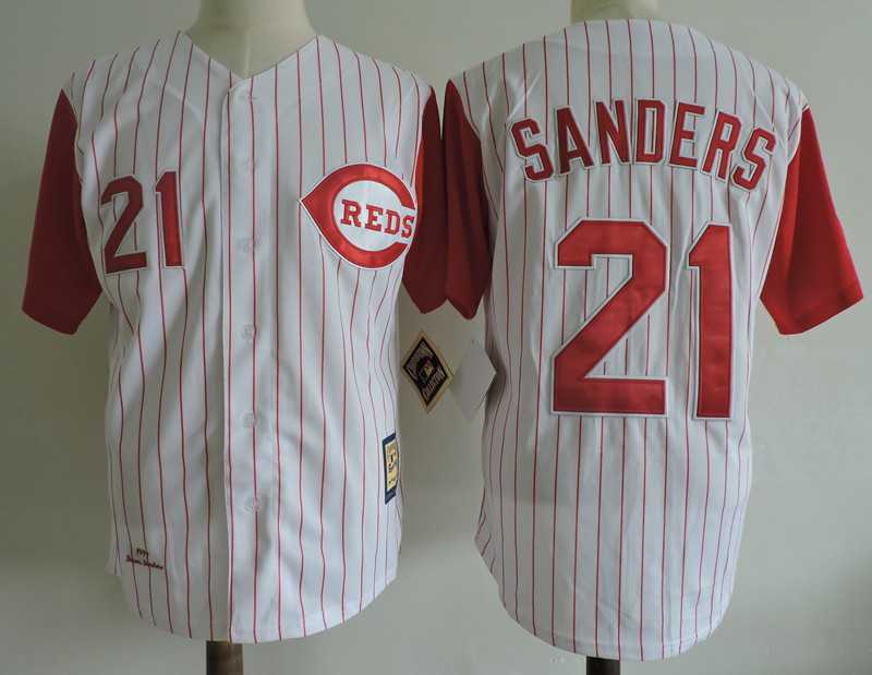 Cincinnati Reds #21 Reggie Sanders White Mitchell And Ness Throwback Stitched Jersey Dzhi,We sell and wholesale Cincinnati Reds #21 Reggie Sanders White Mitchell And Ness Throwback Stitched Jersey Dzhi on line form chian!