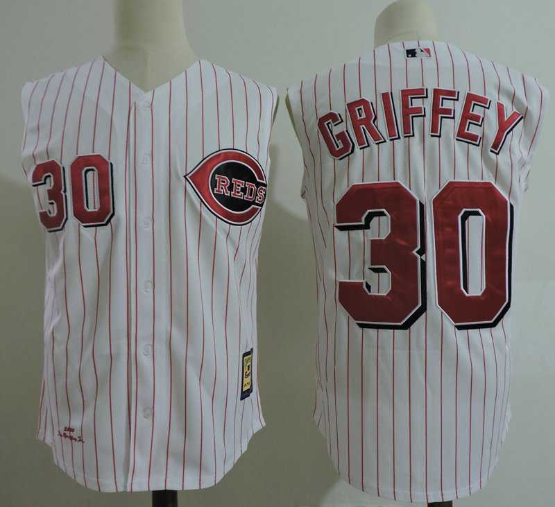 Cincinnati Reds #30 Ken Griffey Jr White Cooperstown Collection Stitched MLB Jerseys Dzhi,We sell and wholesale Cincinnati Reds #30 Ken Griffey Jr White Cooperstown Collection Stitched MLB Jerseys Dzhi on line form chian!