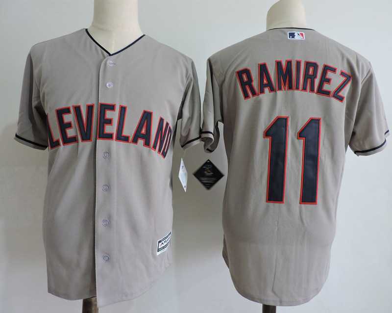 Cleveland Indians #11 Jose Ramirez Gray Flexbase Jersey Dzhi,We sell and wholesale Cleveland Indians #11 Jose Ramirez Gray Flexbase Jersey Dzhi on line form chian!