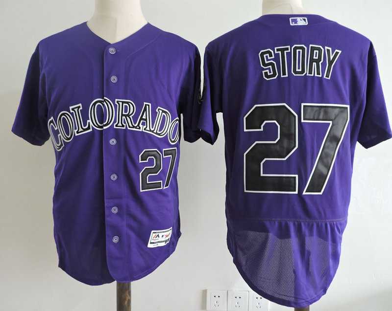 Colorado Rockies #27 Trevor Story Purple Flexbase Stitched Jersey Dzhi,We sell and wholesale Colorado Rockies #27 Trevor Story Purple Flexbase Stitched Jersey Dzhi on line form chian!