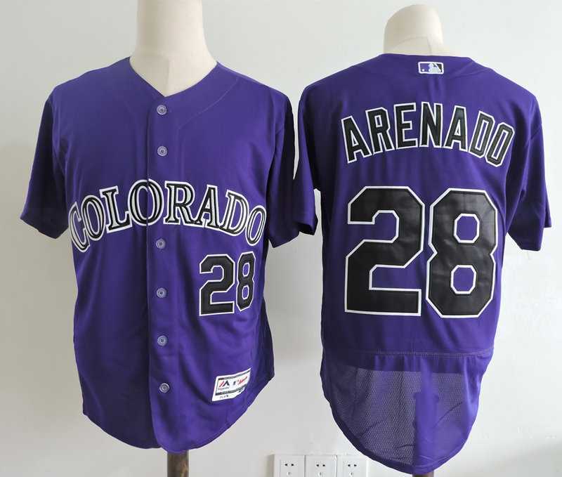 Colorado Rockies #28 Nolan Arenado Purple Flexbase Stitched Jersey Dzhi,We sell and wholesale Colorado Rockies #28 Nolan Arenado Purple Flexbase Stitched Jersey Dzhi on line form chian!