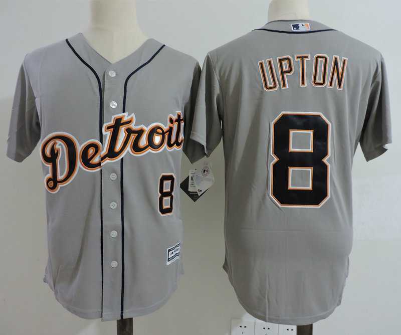 Detroit Tigers #8 Justin Upton Gray New Cool Base Stitched Jersey Dzhi,We sell and wholesale Detroit Tigers #8 Justin Upton Gray New Cool Base Stitched Jersey Dzhi on line form chian!