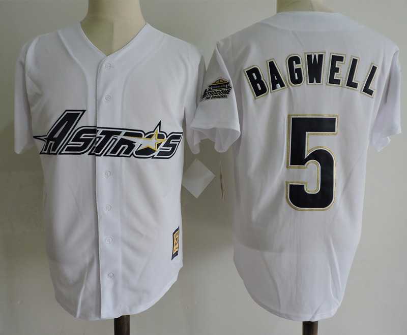 Houston Astros #5 Jeff Bagwell White Mitchell And Ness Throwback Stitched MLB Jerseys Dzhi,We sell and wholesale Houston Astros #5 Jeff Bagwell White Mitchell And Ness Throwback Stitched MLB Jerseys Dzhi on line form chian!