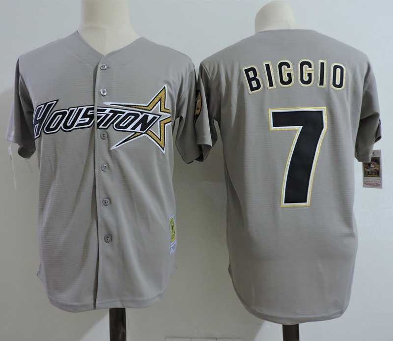 Houston Astros #7 Craig Biggio Gray Cooperstown Collection Stitched MLB Jerseys Dzhi,We sell and wholesale Houston Astros #7 Craig Biggio Gray Cooperstown Collection Stitched MLB Jerseys Dzhi on line form chian!