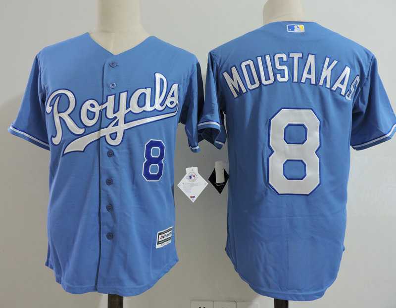 Kansas City Royals #8 Mike Moustakas Blue New Cool Base Stitched Jersey Dzhi,We sell and wholesale Kansas City Royals #8 Mike Moustakas Blue New Cool Base Stitched Jersey Dzhi on line form chian!