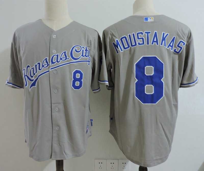 Kansas City Royals #8 Mike Moustakas Gray New Cool Base Stitched Jersey Dzhi,We sell and wholesale Kansas City Royals #8 Mike Moustakas Gray New Cool Base Stitched Jersey Dzhi on line form chian!