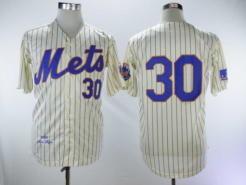 Mets 30 Nolan Ryan Cream 1969 Throwback Baseball Jerseys,We sell and wholesale Mets 30 Nolan Ryan Cream 1969 Throwback Baseball Jerseys on line form chian!