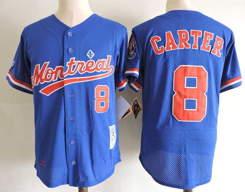 Montreal Expos #8 Gary Carter Blue Mitchell And Ness Throwback Stitched Jerseys Dzhi,We sell and wholesale Montreal Expos #8 Gary Carter Blue Mitchell And Ness Throwback Stitched Jerseys Dzhi on line form chian!