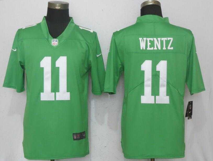 Nike Eagles 11 Carson Wentz Green 2017 Vapor Untouchable Player Limited Jersey,We sell and wholesale Nike Eagles 11 Carson Wentz Green 2017 Vapor Untouchable Player Limited Jersey on line form chian!