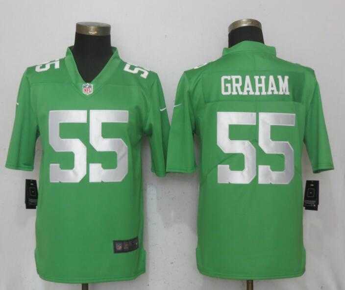 Nike Eagles 55 Brandon Graham Green 2017 Vapor Untouchable Player Limited Jersey,We sell and wholesale Nike Eagles 55 Brandon Graham Green 2017 Vapor Untouchable Player Limited Jersey on line form chian!