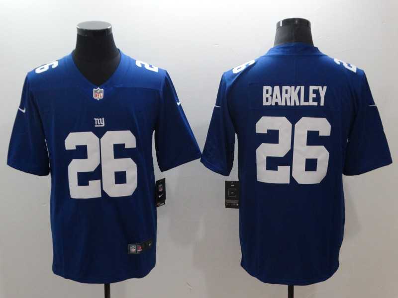Nike Giants 26 Saquon Barkley Royal Vapor Untouchable Limited Jersey,We sell and wholesale Nike Giants 26 Saquon Barkley Royal Vapor Untouchable Limited Jersey on line form chian!