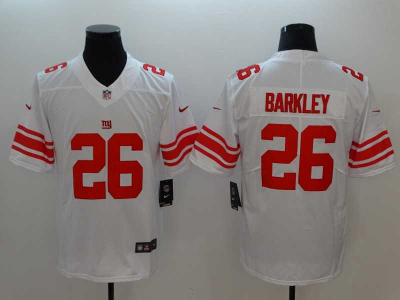 Nike Giants 26 Saquon Barkley White Vapor Untouchable Player Limited Jersey,We sell and wholesale Nike Giants 26 Saquon Barkley White Vapor Untouchable Player Limited Jersey on line form chian!
