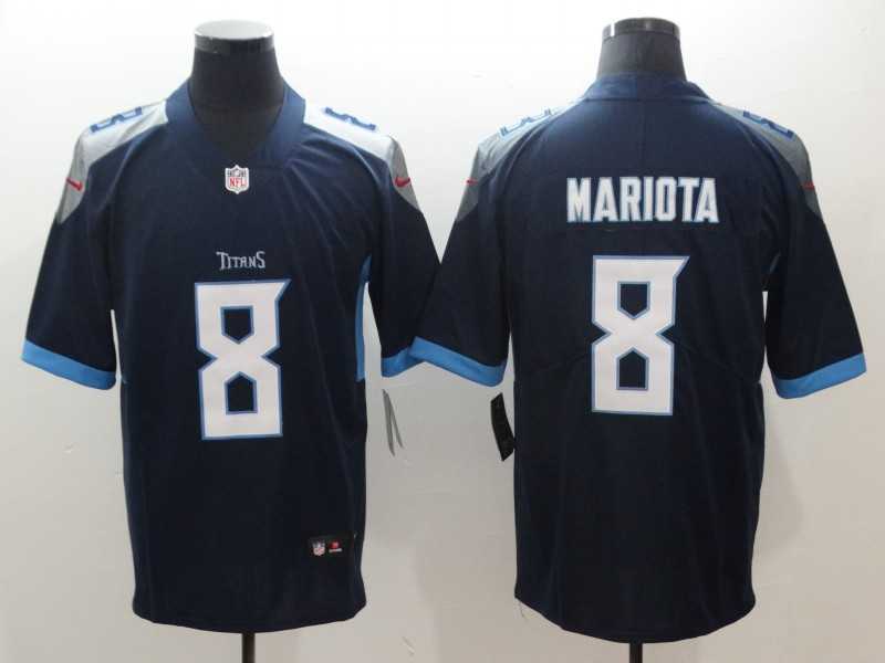 Nike Titans 8 Marcus Mariota Navy New 2018 Vapor Untouchable Limited Jersey,We sell and wholesale Nike Titans 8 Marcus Mariota Navy New 2018 Vapor Untouchable Limited Jersey on line form chian!