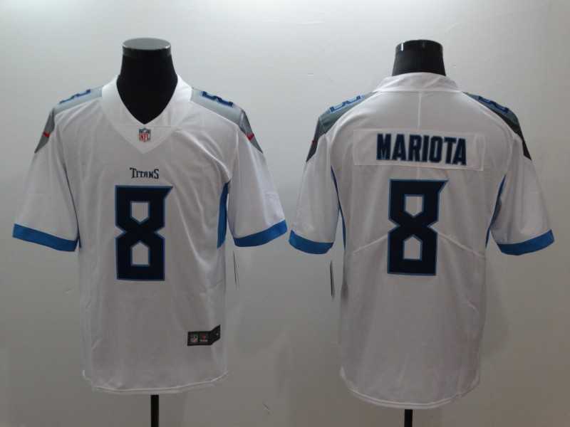 Nike Titans 8 Marcus Mariota White Vapor Untouchable Limited Jersey,We sell and wholesale Nike Titans 8 Marcus Mariota White Vapor Untouchable Limited Jersey on line form chian!