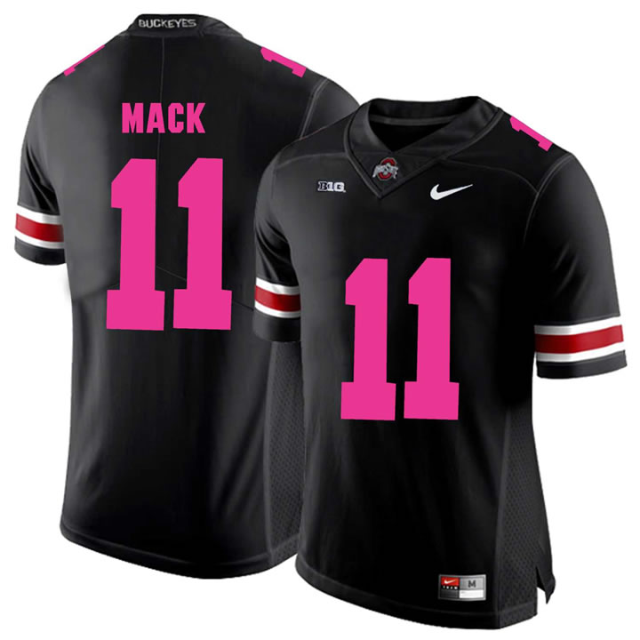 Ohio State Buckeyes 11 Austin Mack Black 2018 Breast Cancer Awareness College Football Jersey DingZhi,We sell and wholesale Ohio State Buckeyes 11 Austin Mack Black 2018 Breast Cancer Awareness College Football Jersey DingZhi on line form chian!