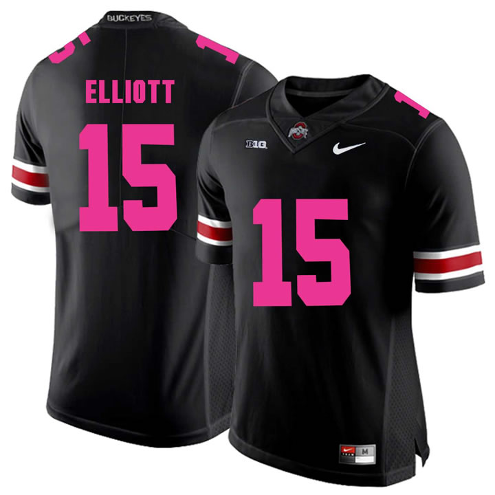 Ohio State Buckeyes 15 Ezekiel Elliott Black 2018 Breast Cancer Awareness College Football Jersey DingZhi,We sell and wholesale Ohio State Buckeyes 15 Ezekiel Elliott Black 2018 Breast Cancer Awareness College Football Jersey DingZhi on line form chian!