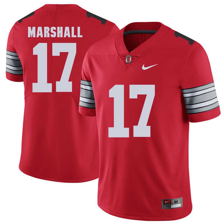 Ohio State Buckeyes 17 Jalin Marshall Red 2018 Spring Game College Football Limited Jersey DingZhi,We sell and wholesale Ohio State Buckeyes 17 Jalin Marshall Red 2018 Spring Game College Football Limited Jersey DingZhi on line form chian!