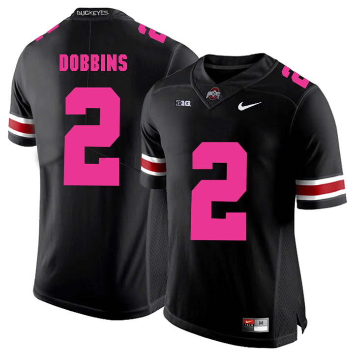 Ohio State Buckeyes 2 J.K. Dobbins Black 2018 Breast Cancer Awareness College Football Jersey DingZhi,We sell and wholesale Ohio State Buckeyes 2 J.K. Dobbins Black 2018 Breast Cancer Awareness College Football Jersey DingZhi on line form chian!