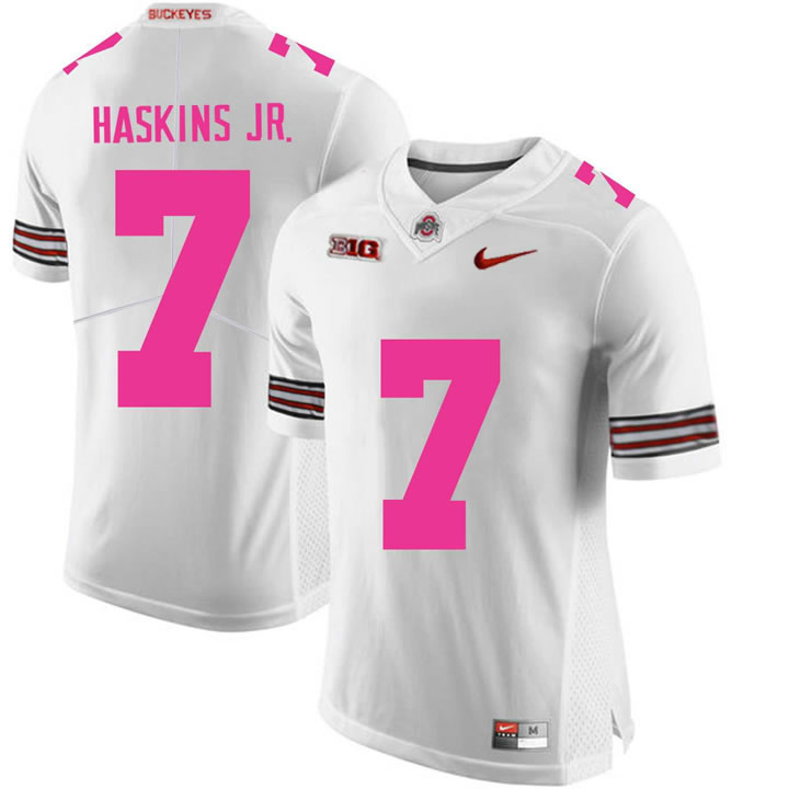 Ohio State Buckeyes 7 Dwayne Haskins White 2018 Breast Cancer Awareness College Football Jersey DingZhi,We sell and wholesale Ohio State Buckeyes 7 Dwayne Haskins White 2018 Breast Cancer Awareness College Football Jersey DingZhi on line form chian!