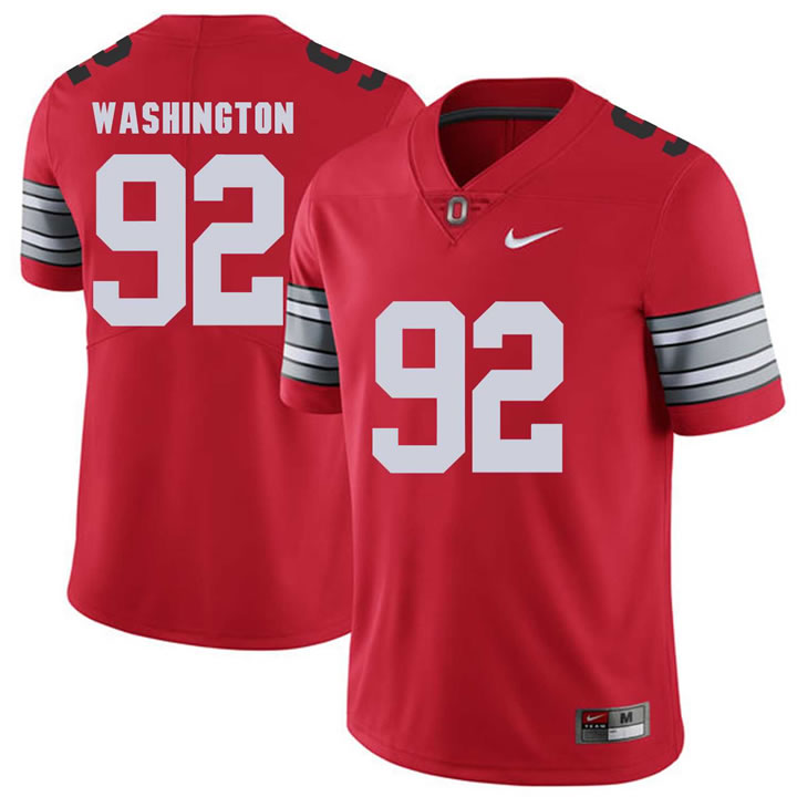 Ohio State Buckeyes 92 Adolphus Washington Red 2018 Spring Game College Football Limited Jersey DingZhi,We sell and wholesale Ohio State Buckeyes 92 Adolphus Washington Red 2018 Spring Game College Football Limited Jersey DingZhi on line form chian!