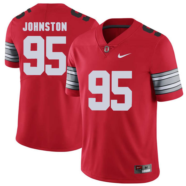 Ohio State Buckeyes 95 Cameron Johnston Red 2018 Spring Game College Football Limited Jersey DingZhi,We sell and wholesale Ohio State Buckeyes 95 Cameron Johnston Red 2018 Spring Game College Football Limited Jersey DingZhi on line form chian!
