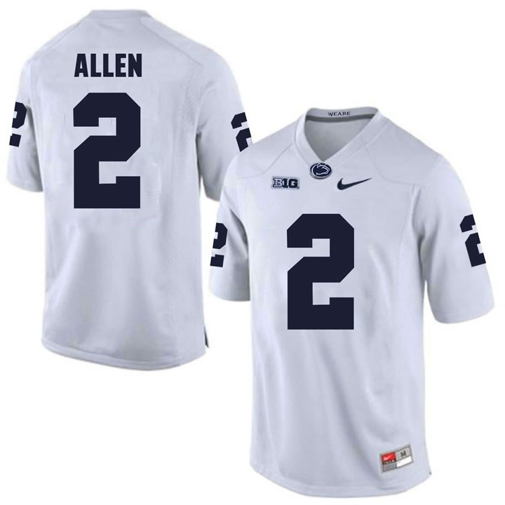 Penn State Nittany Lions 2 Marcus Allen White College Football Jersey DingZhi,We sell and wholesale Penn State Nittany Lions 2 Marcus Allen White College Football Jersey DingZhi on line form chian!