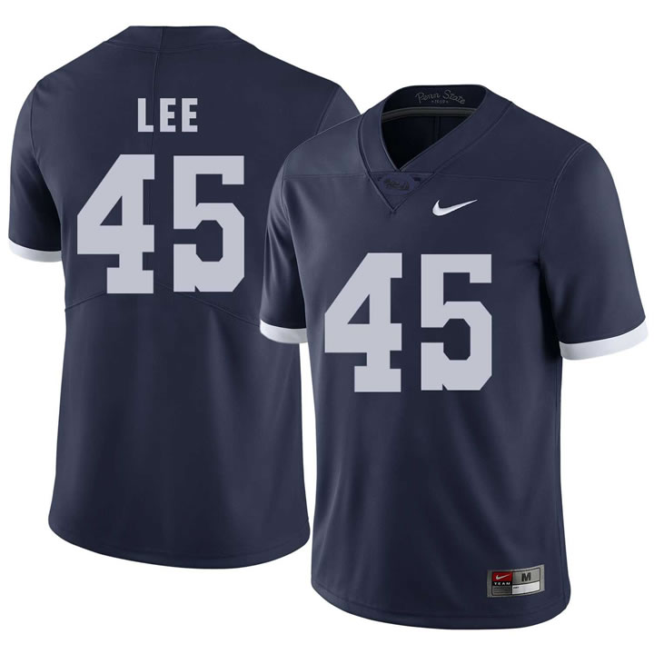 Penn State Nittany Lions 45 Sean Lee Navy College Football Jersey DingZhi,We sell and wholesale Penn State Nittany Lions 45 Sean Lee Navy College Football Jersey DingZhi on line form chian!