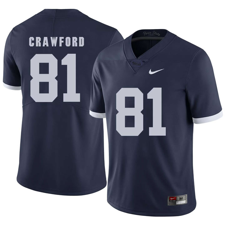 Penn State Nittany Lions 81 Jack Crawford Navy College Football Jersey DingZhi,We sell and wholesale Penn State Nittany Lions 81 Jack Crawford Navy College Football Jersey DingZhi on line form chian!