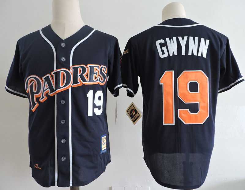 San Diego Padres #19 Tony Gwynn Navy 1998 Cooperstown Collection Jersey Dzhi,We sell and wholesale San Diego Padres #19 Tony Gwynn Navy 1998 Cooperstown Collection Jersey Dzhi on line form chian!