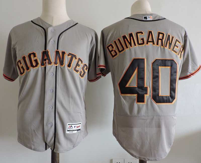 San Francisco Giants #40 Madison Bumgarner Gray Flexbase Stitched Jersey Dzhi,We sell and wholesale San Francisco Giants #40 Madison Bumgarner Gray Flexbase Stitched Jersey Dzhi on line form chian!