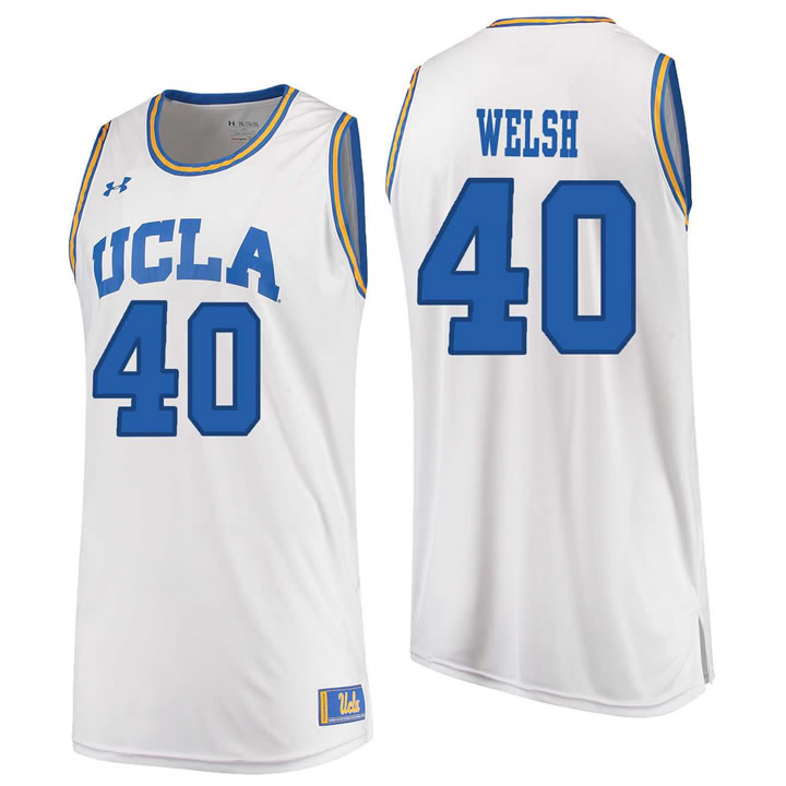 UCLA Bruins 40 Thomas Welsh White College Basketball Jersey Dzhi,We sell and wholesale UCLA Bruins 40 Thomas Welsh White College Basketball Jersey Dzhi on line form chian!