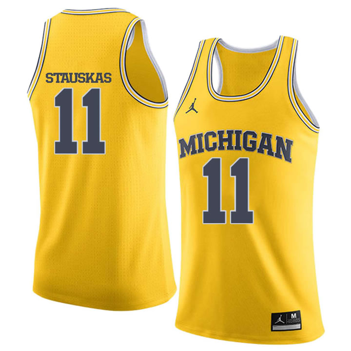 University of Michigan 11 Nik Stauskas Yellow College Basketball Jersey Dzhi,We sell and wholesale University of Michigan 11 Nik Stauskas Yellow College Basketball Jersey Dzhi on line form chian!