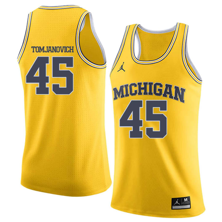 University of Michigan 45 Rudy Tomjanovich Yellow College Basketball Jersey Dzhi,We sell and wholesale University of Michigan 45 Rudy Tomjanovich Yellow College Basketball Jersey Dzhi on line form chian!