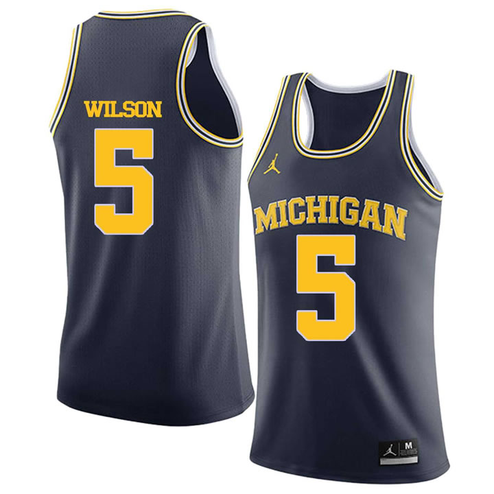 University of Michigan 5 D.J. Wilson Navy College Basketball Jersey Dzhi,We sell and wholesale University of Michigan 5 D.J. Wilson Navy College Basketball Jersey Dzhi on line form chian!
