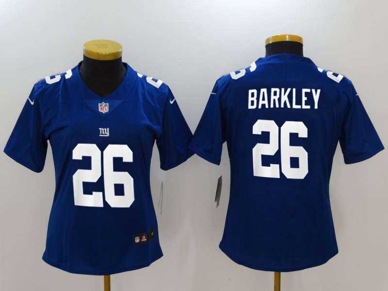 Women Nike Giants 26 Saquon Barkley Royal Vapor Untouchable Limited Jersey,We sell and wholesale Women Nike Giants 26 Saquon Barkley Royal Vapor Untouchable Limited Jersey on line form chian!