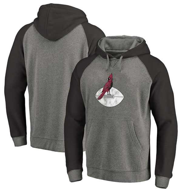 Arizona Cardinals NFL Pro Line by Fanatics Branded Gray  Black Throwback Logo Big    Tall Tri-Blend Raglan Pullover Hoodie 90Hou,We sell and wholesale Arizona Cardinals NFL Pro Line by Fanatics Branded Gray  Black Throwback Logo Big    Tall Tri-Blend Raglan Pullover Hoodie 90Hou on line form chian!