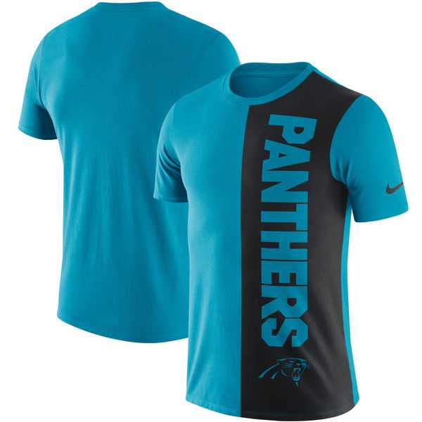 Carolina Panthers Nike Coin Flip Tri-Blend T-Shirt - BlueBlack,We sell and wholesale Carolina Panthers Nike Coin Flip Tri-Blend T-Shirt - BlueBlack on line form chian!