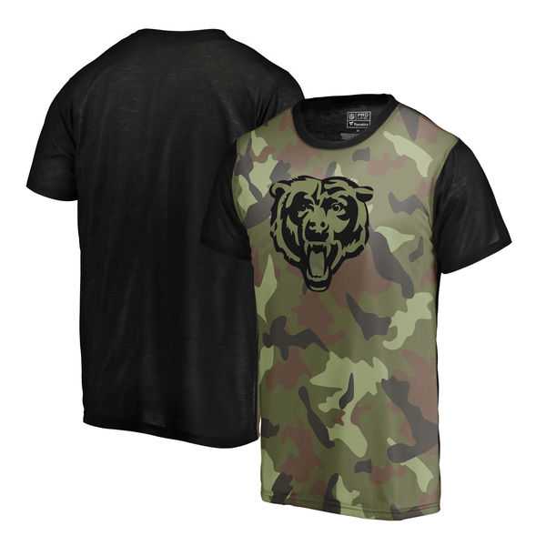 Chicago Bears Camo NFL Pro Line by Fanatics Branded Blast Sublimated T Shirt,We sell and wholesale Chicago Bears Camo NFL Pro Line by Fanatics Branded Blast Sublimated T Shirt on line form chian!